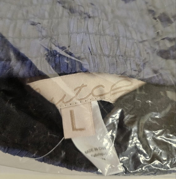 Hutch Anthropologie Sleeveless Drop Waist Square Neck Romper in Blue Motif NWT - Picture 10 of 16